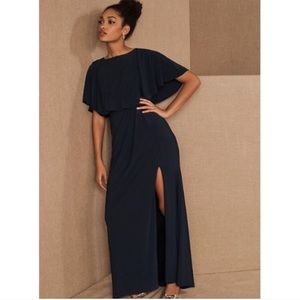 BHLDN Floor Length Lena Gown Anthropologie